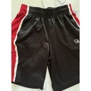 And1 men’s gym shorts small black red casual loungewear sport